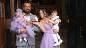 Κώστας Σόμμερ βάπτιση κόρης