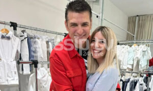 Χρίστος Αντωνιάδης βάπτιση γιων